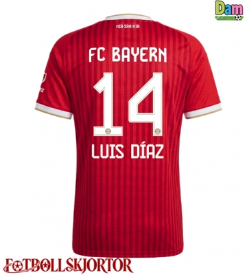 Bayern Munich Luis Diaz #14 Hemmatröja Dam 2026-27 Kortärmad